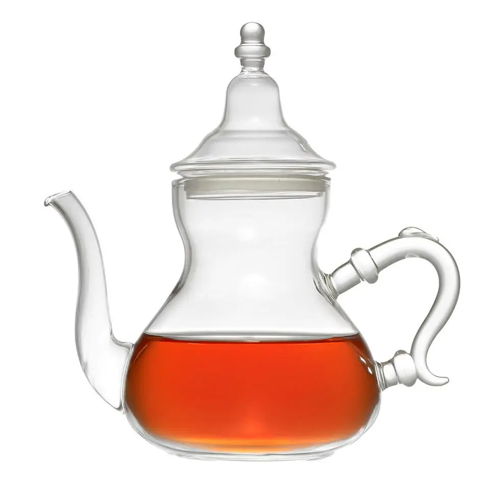 Home Deco Factory Theepot Marrakesh - transparant - 800 ml