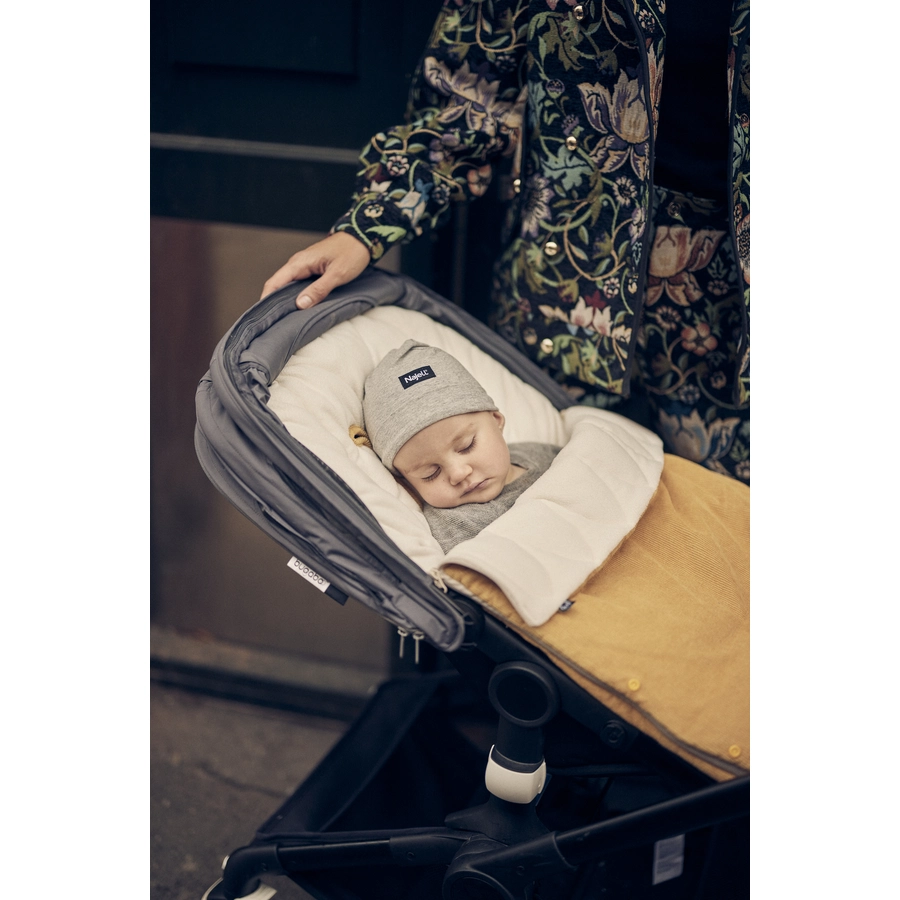 Najell Winterfußsack Dijon Yellow Cord
