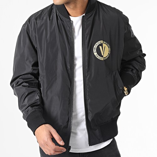 Veste Zippée Capuche Réversible Renaissance 74GASD17-CQS51 Noir