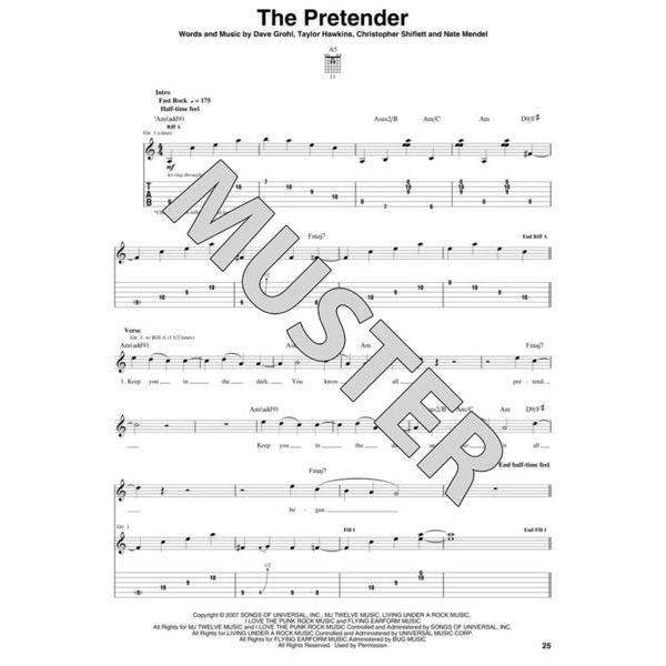 Hal Leonard Foo Fighters Greatest Hits