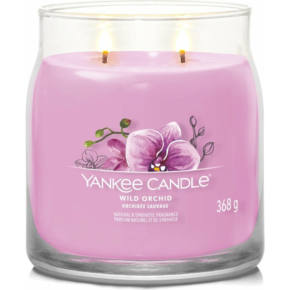 Yankee Candle Geurkaars Medium Jar Wild Orchid368 gr