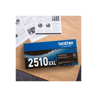 Brother TN-2510XL - noir - cartouche laser d'origine