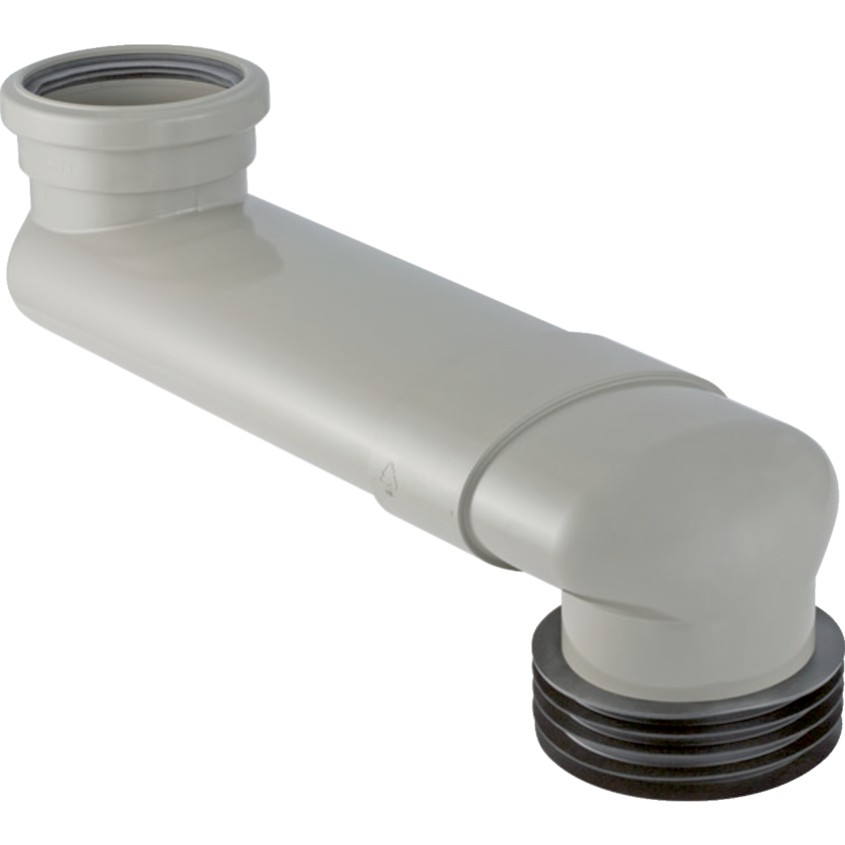 Geberit sprongbocht (buisdikte 72mm) 90/110mm verstelbaar 14.5cm-34.5cm