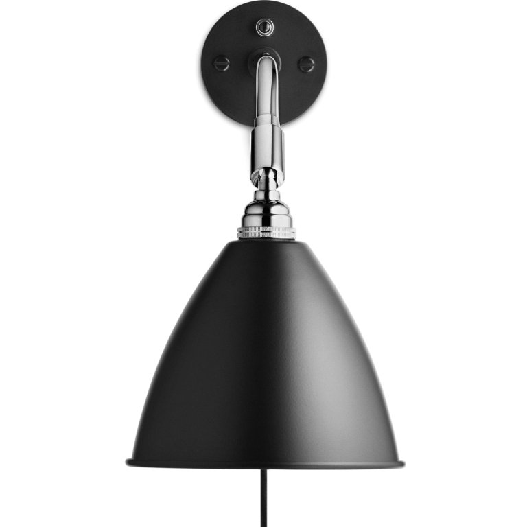 Gubi Bestlite BL7 wandlamp chroom/zwart