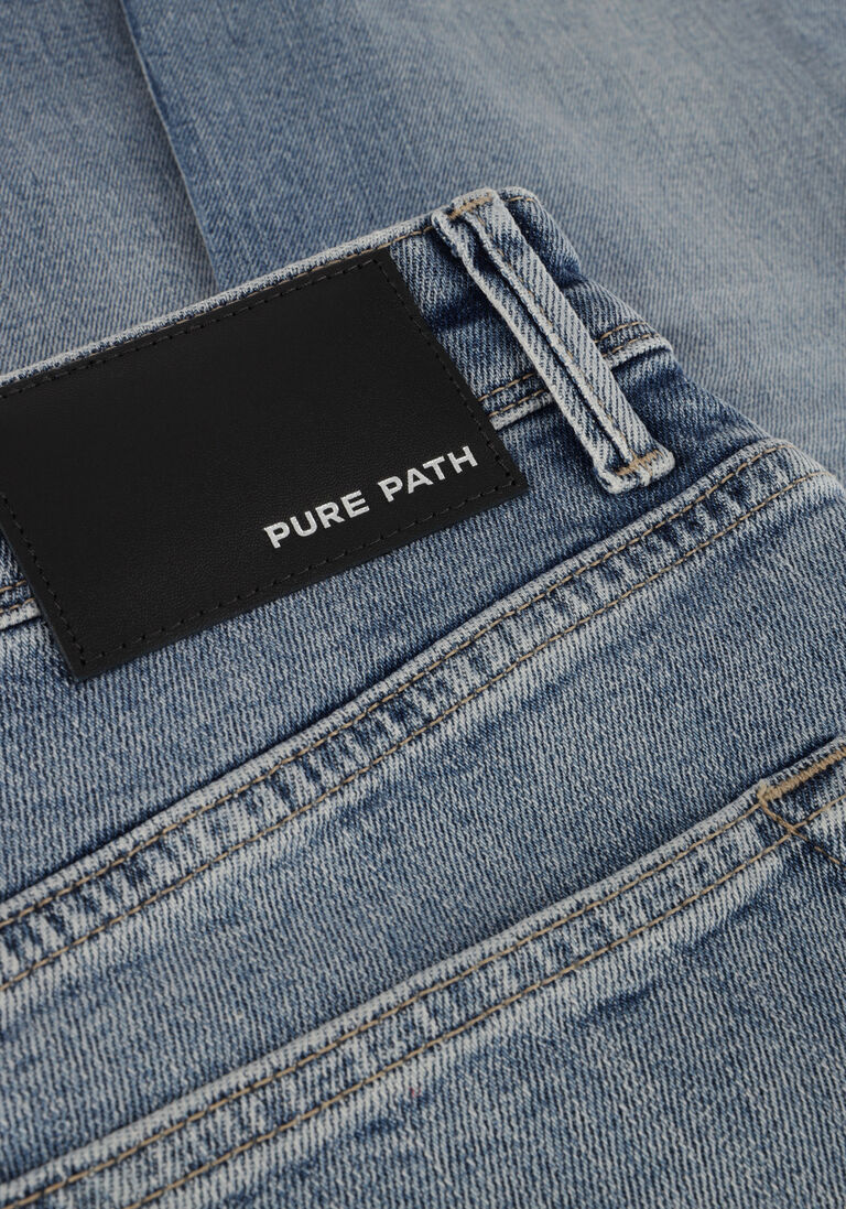 PURE PATH blauwe pure path slim fit jeans w3005 the ryan