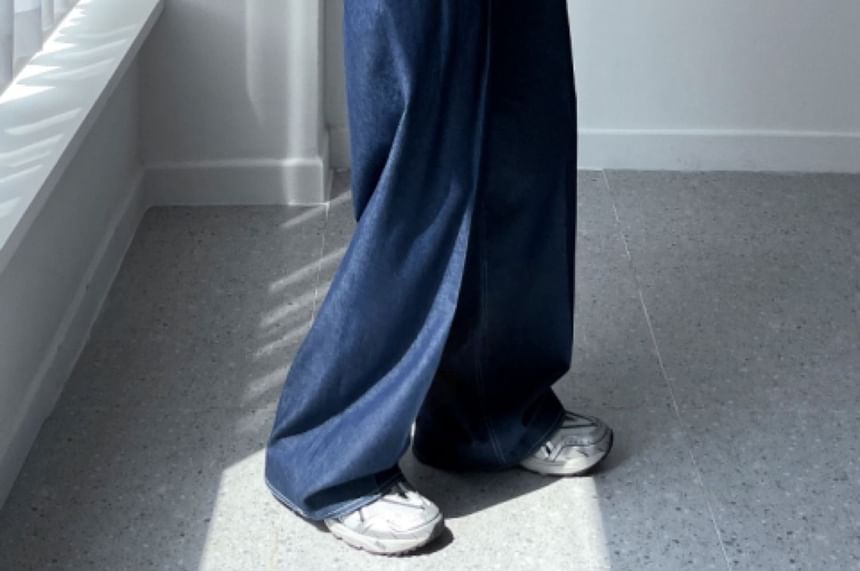 SeoulPop - Losse jeans met hoge taille