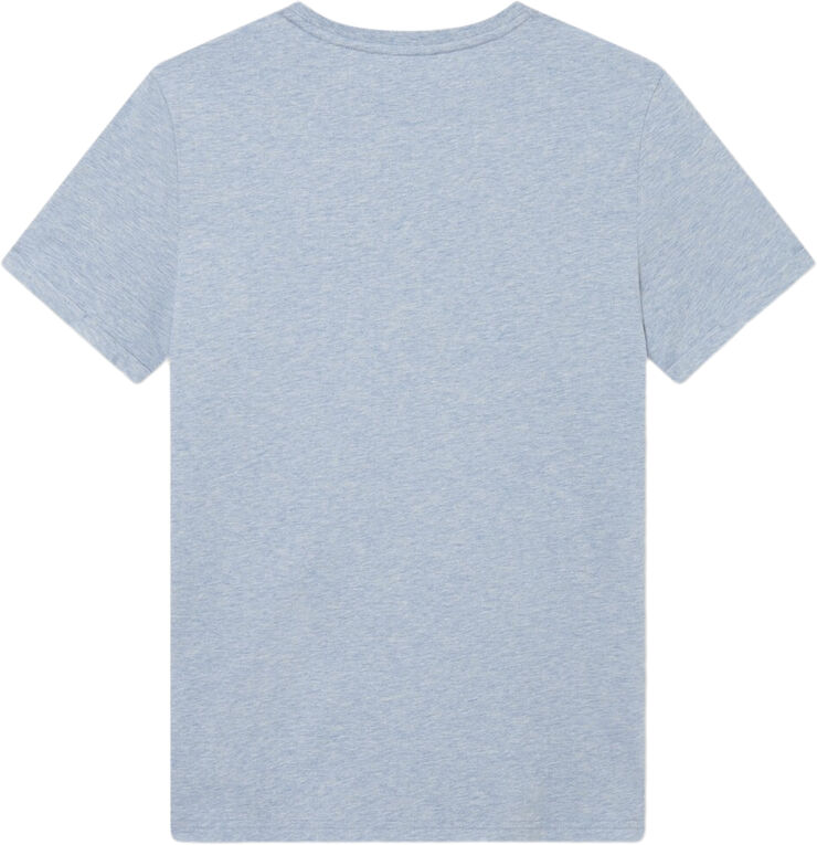 Les Deux Nørregaard T-Shirt Tonal Xenon blue melange