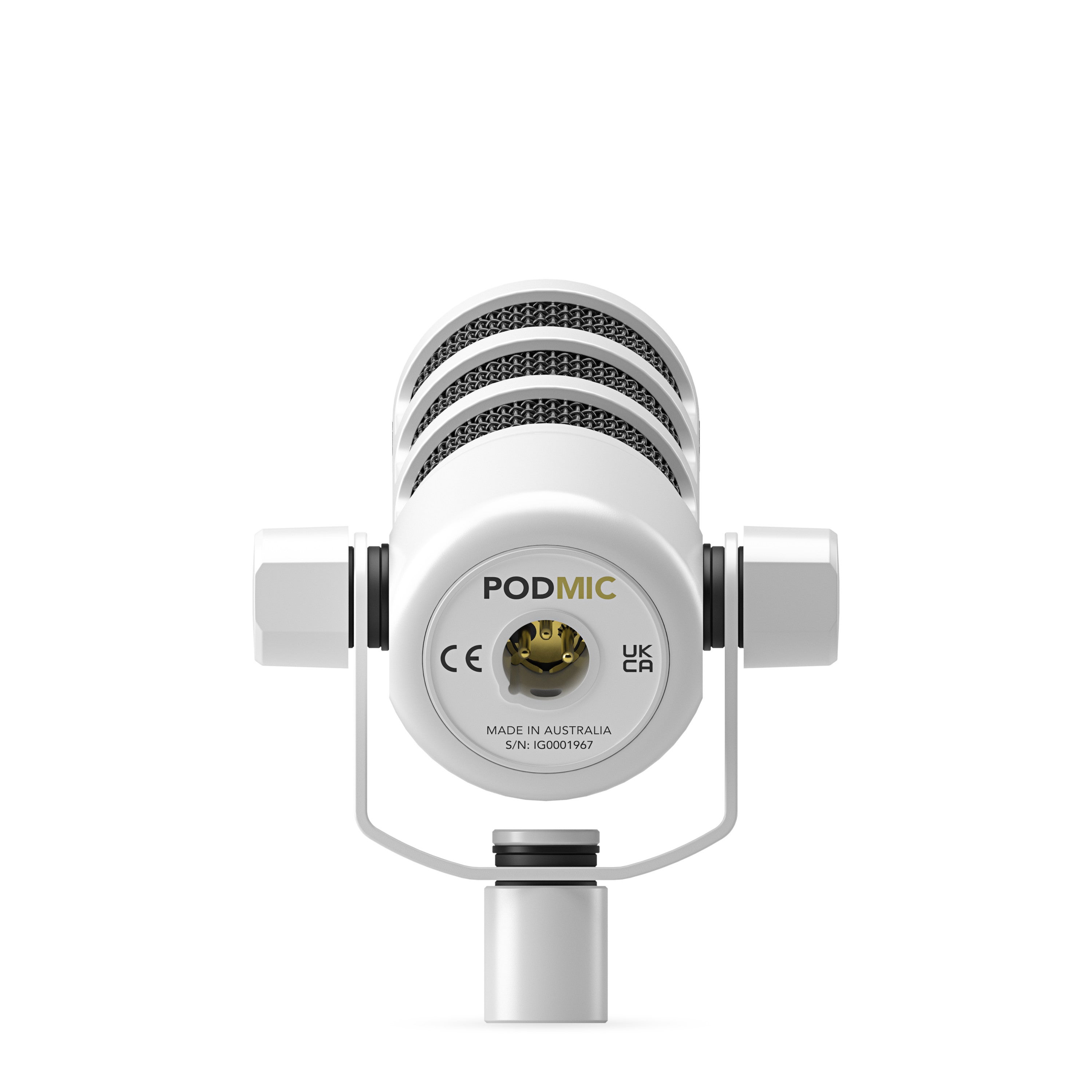 RØDE PodMic podcast microfoon wit