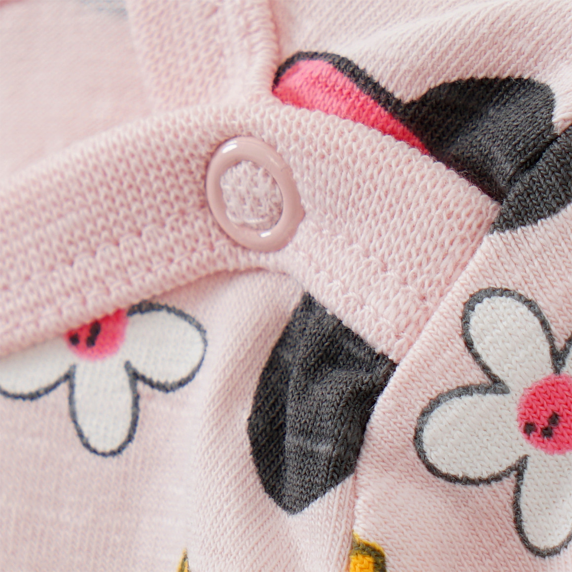 Topomini Disney Langarmbody mit Allover-Print hellrosa