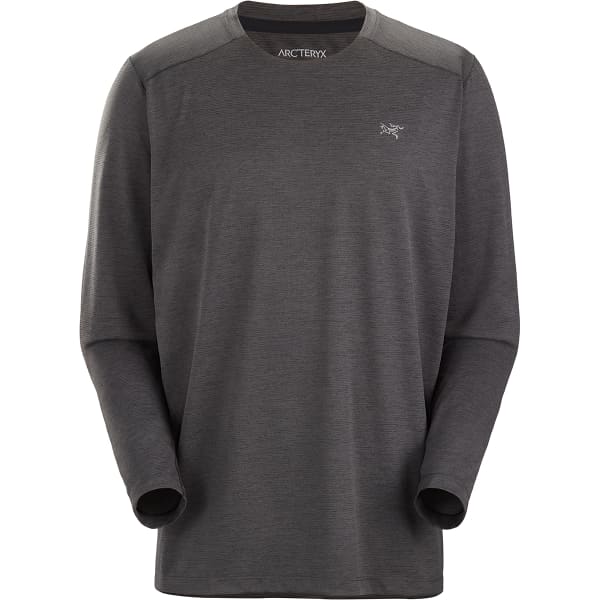 T-shirt randonnée ARC'TERYX CORMAC CREW LS M BLACK HEATHER