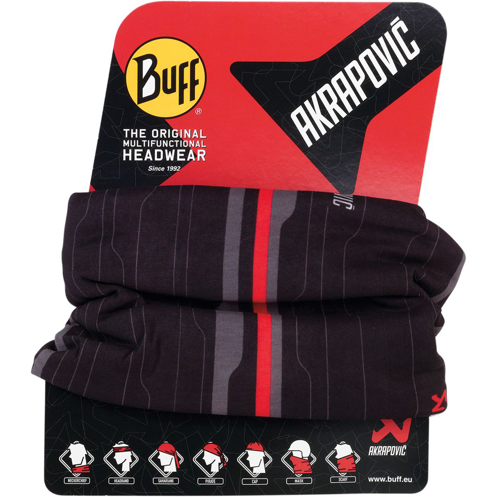 Akrapovic - Cache-cou Cyclone Noir / Rouge