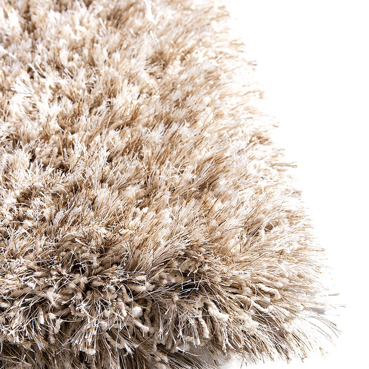 Rond Hoogpolig vloerkleed - Richmond Beige 102 | Onwijs zacht