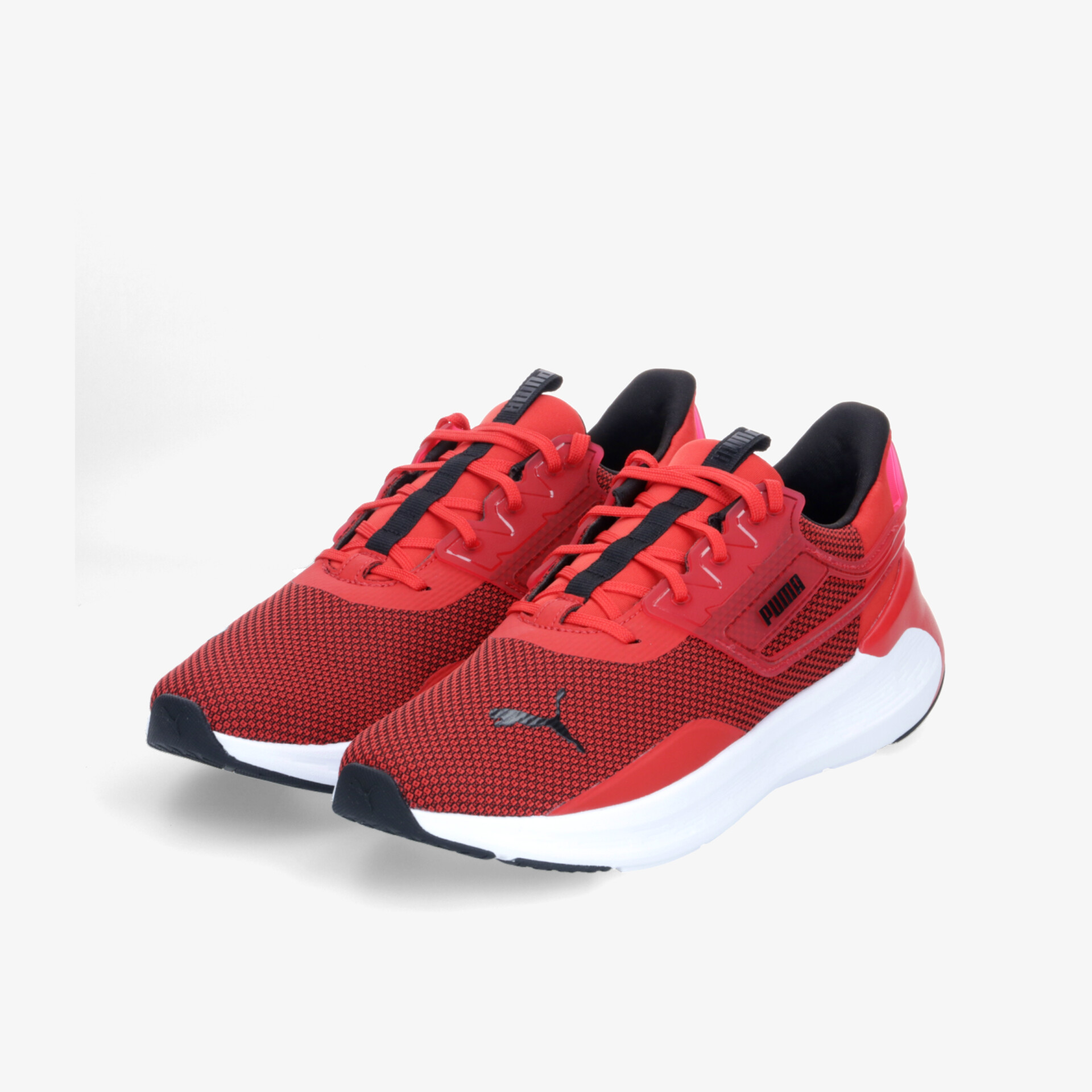 PUMA SOFTRIDE SYMMETRY Herren Sneaker Low rot