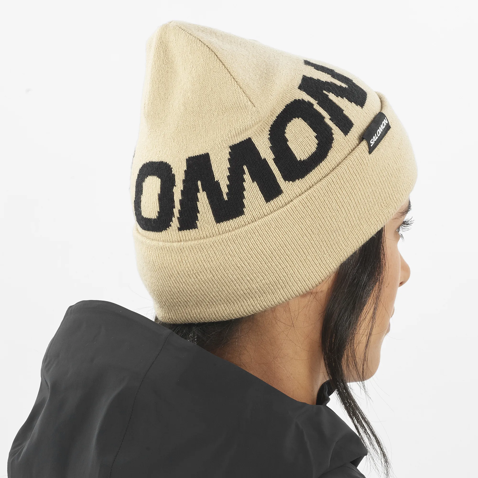 Salomon Hermitage Beanie White Pepper