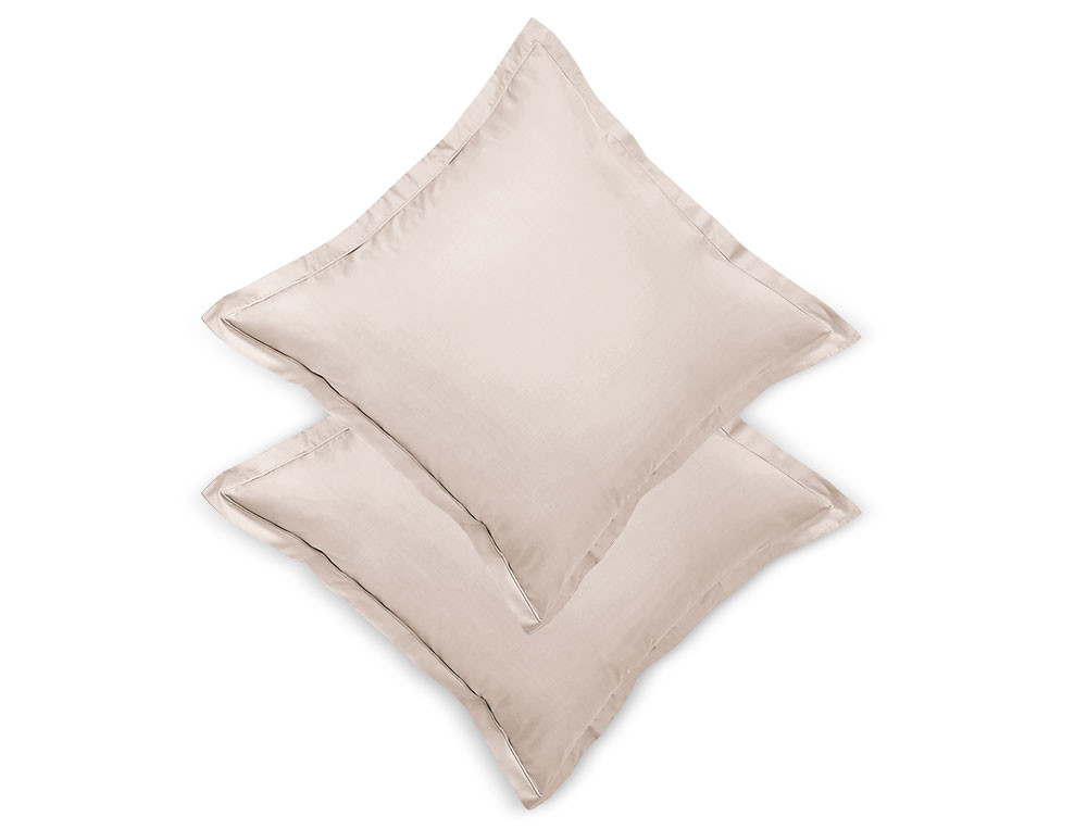 Pack 2 taies d'oreiller-Coton fin