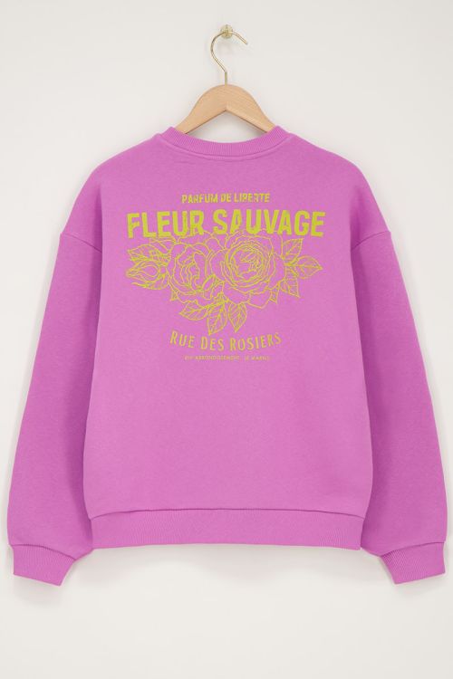 Roze sweater 