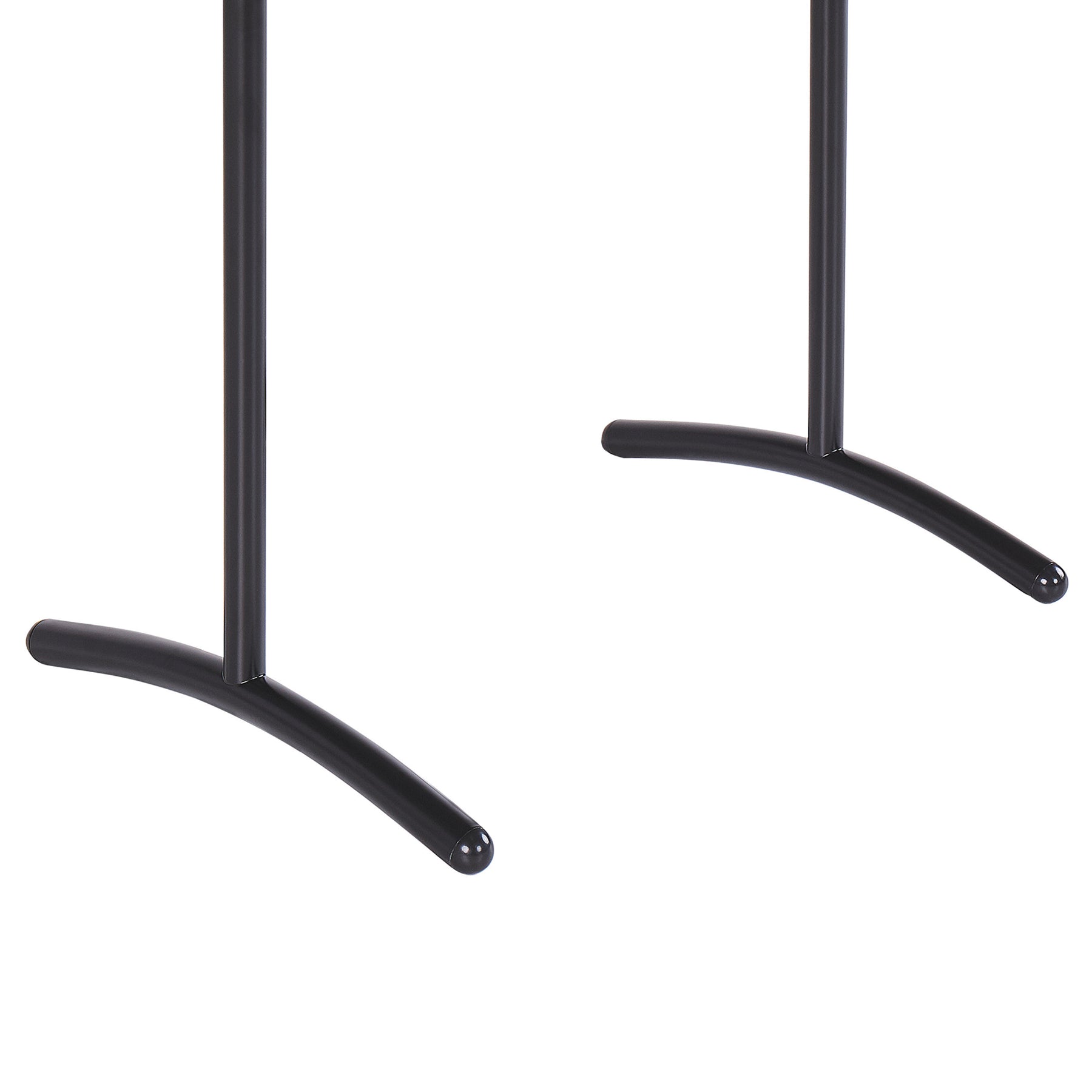 Beliani - YOPAL - Handdoekrek - Zwart - Staal