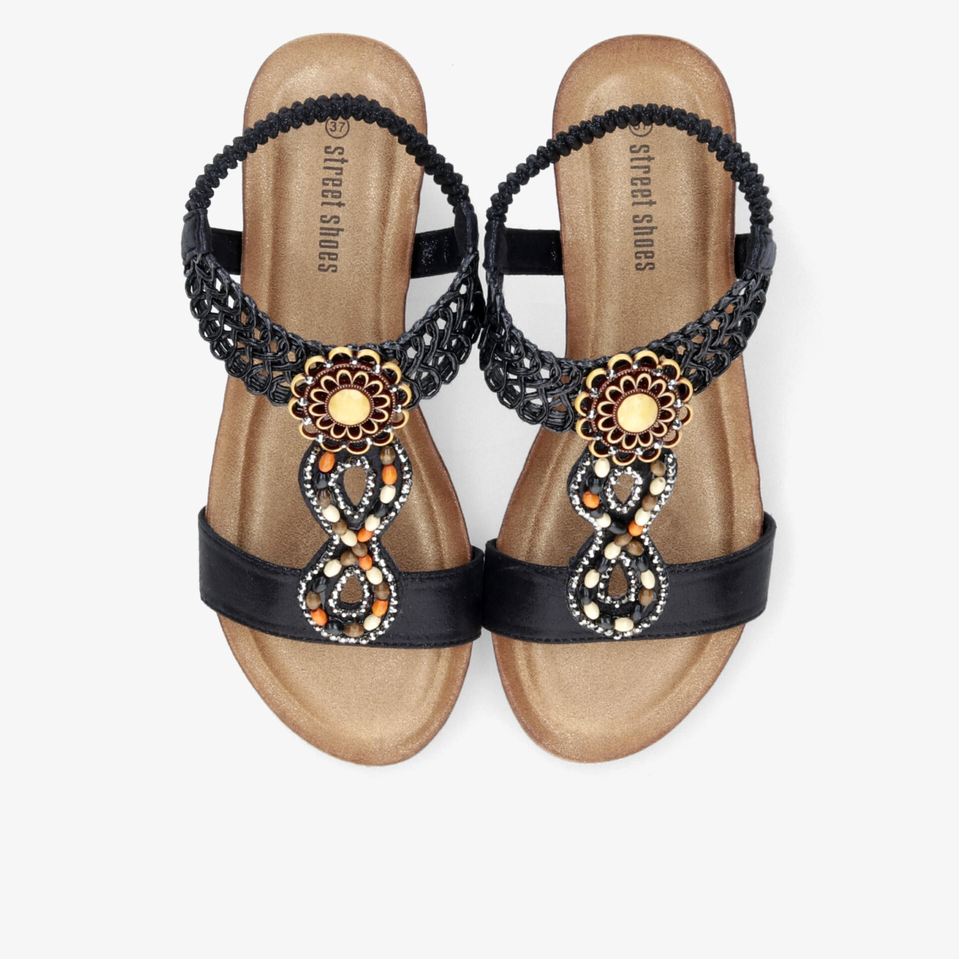 street shoes Damen Sandalen schwarz