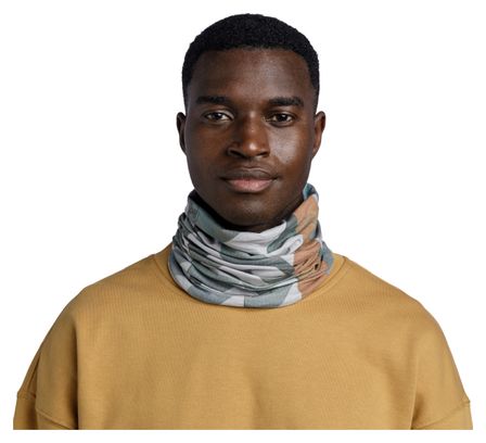Tour de Cou Unisexe Buff Original EcoStretch Bleu/Beige