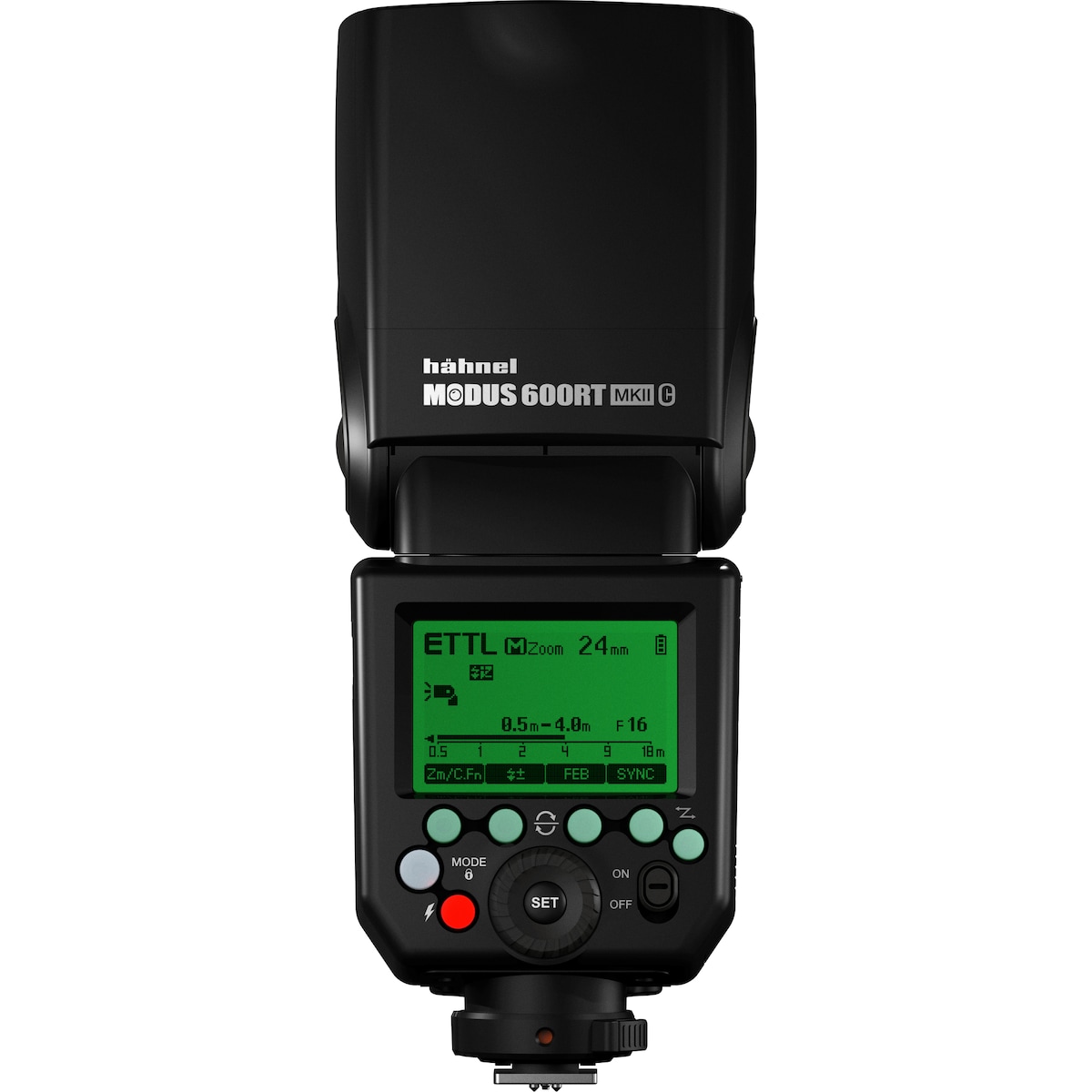 Hähnel Modus 600RT MK II ekstern blits til Olympus MFT-kameraer