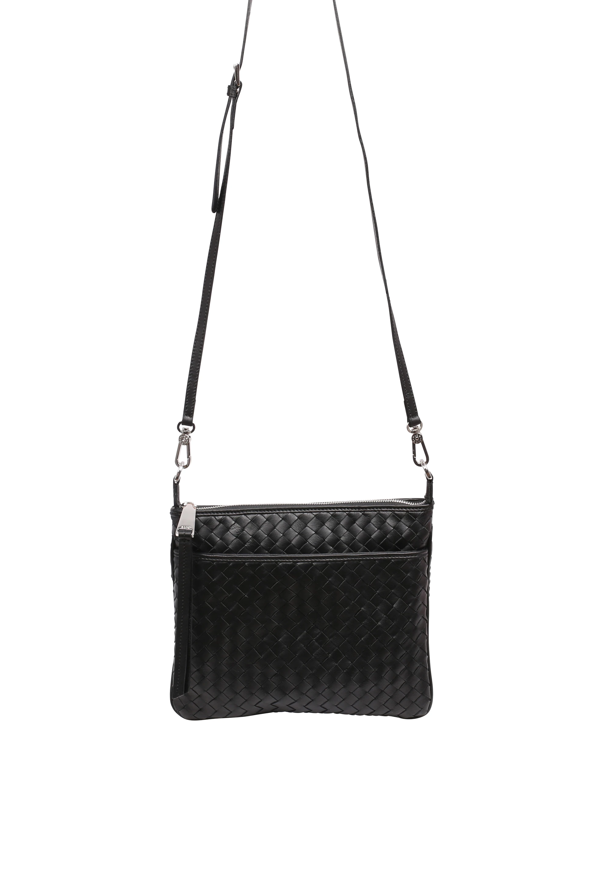 Cross body bag ONEFOLD Leather Piuma Weaving Standard