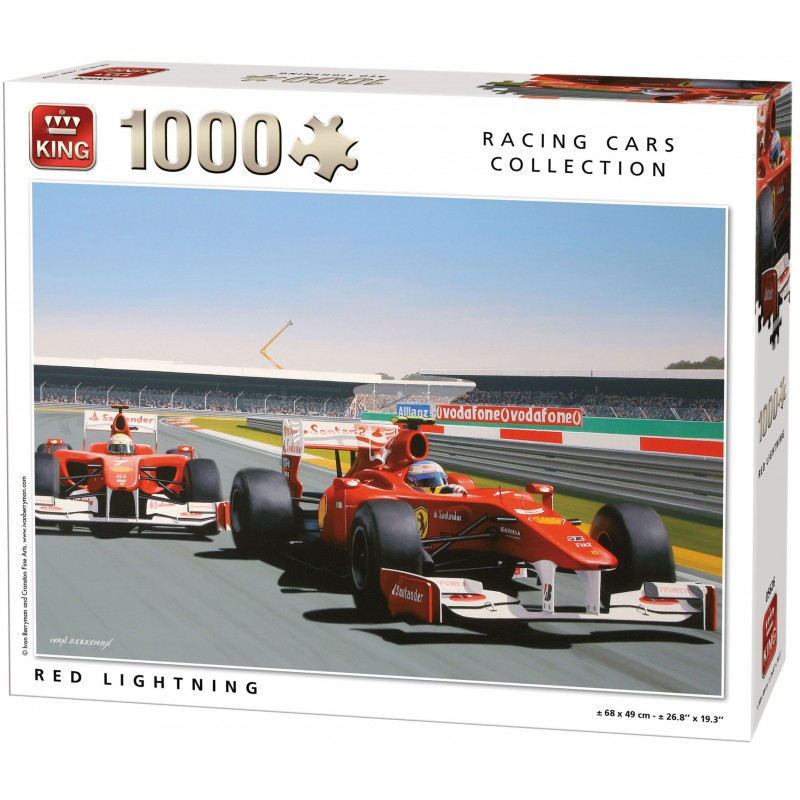 Puzzle 1000 pièces - Red Lightning