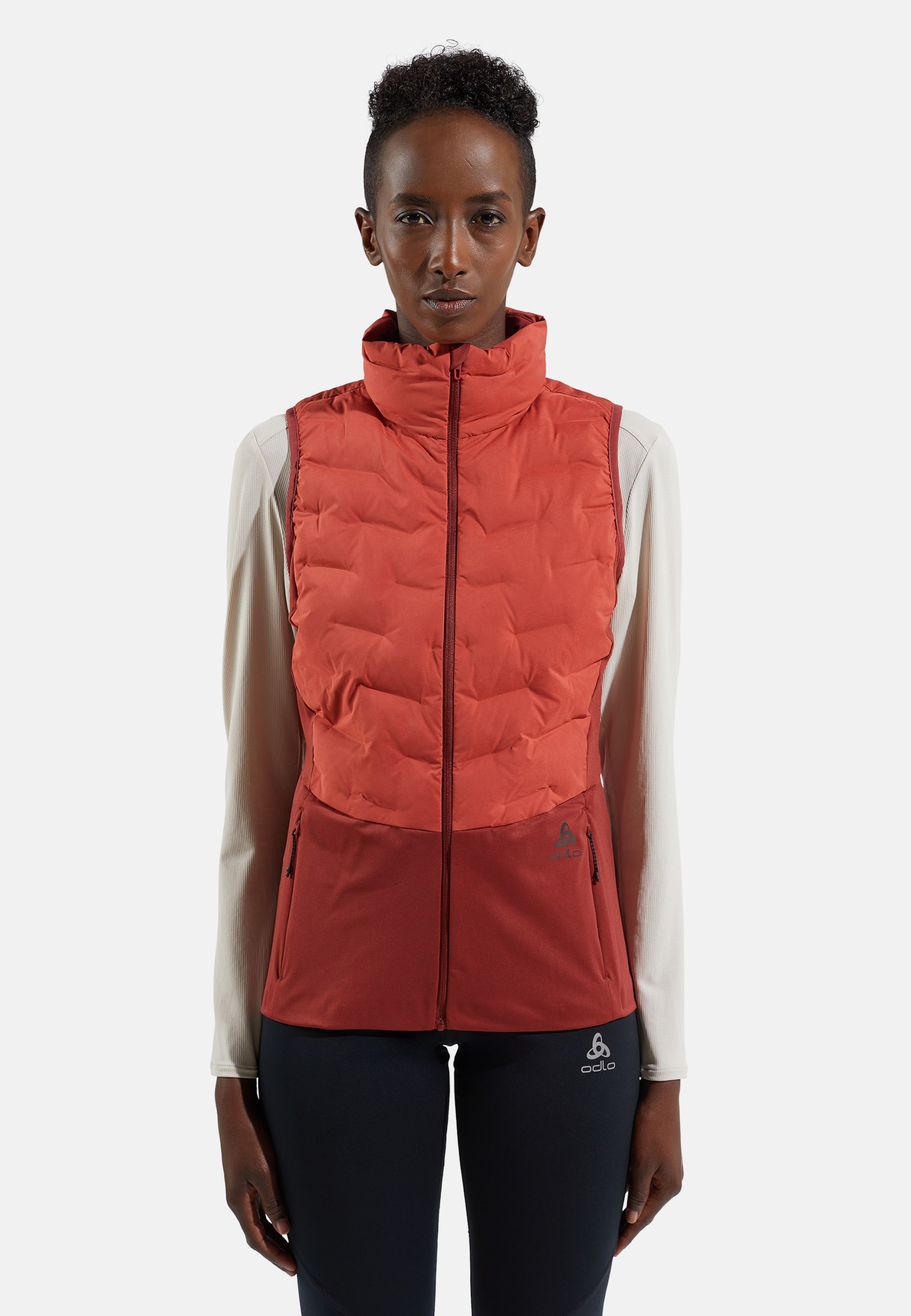 Zeroweight Insulator Laufweste in cinnabar - spiced apple