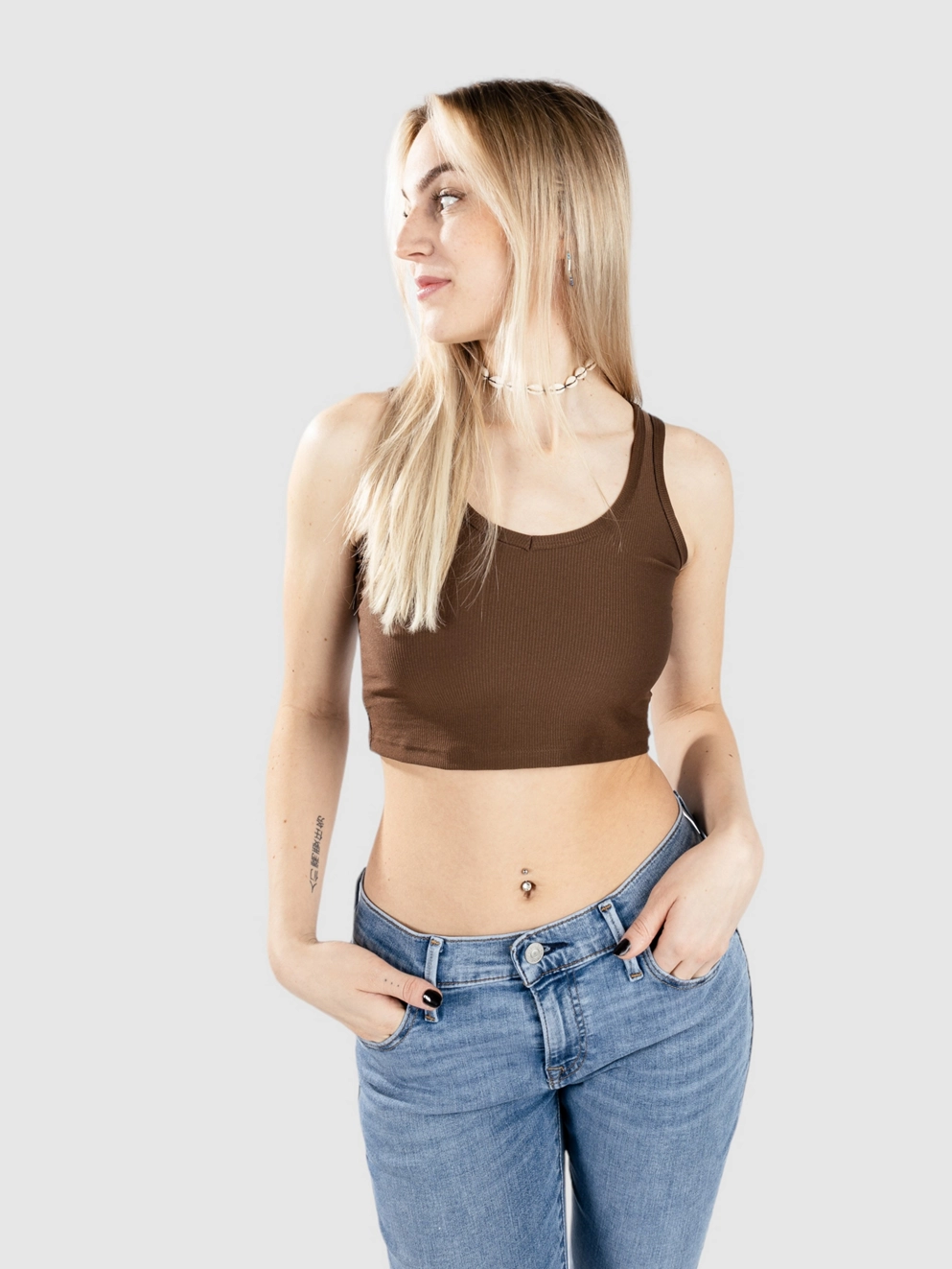 Zine Kenzi Tank Top carafe brown