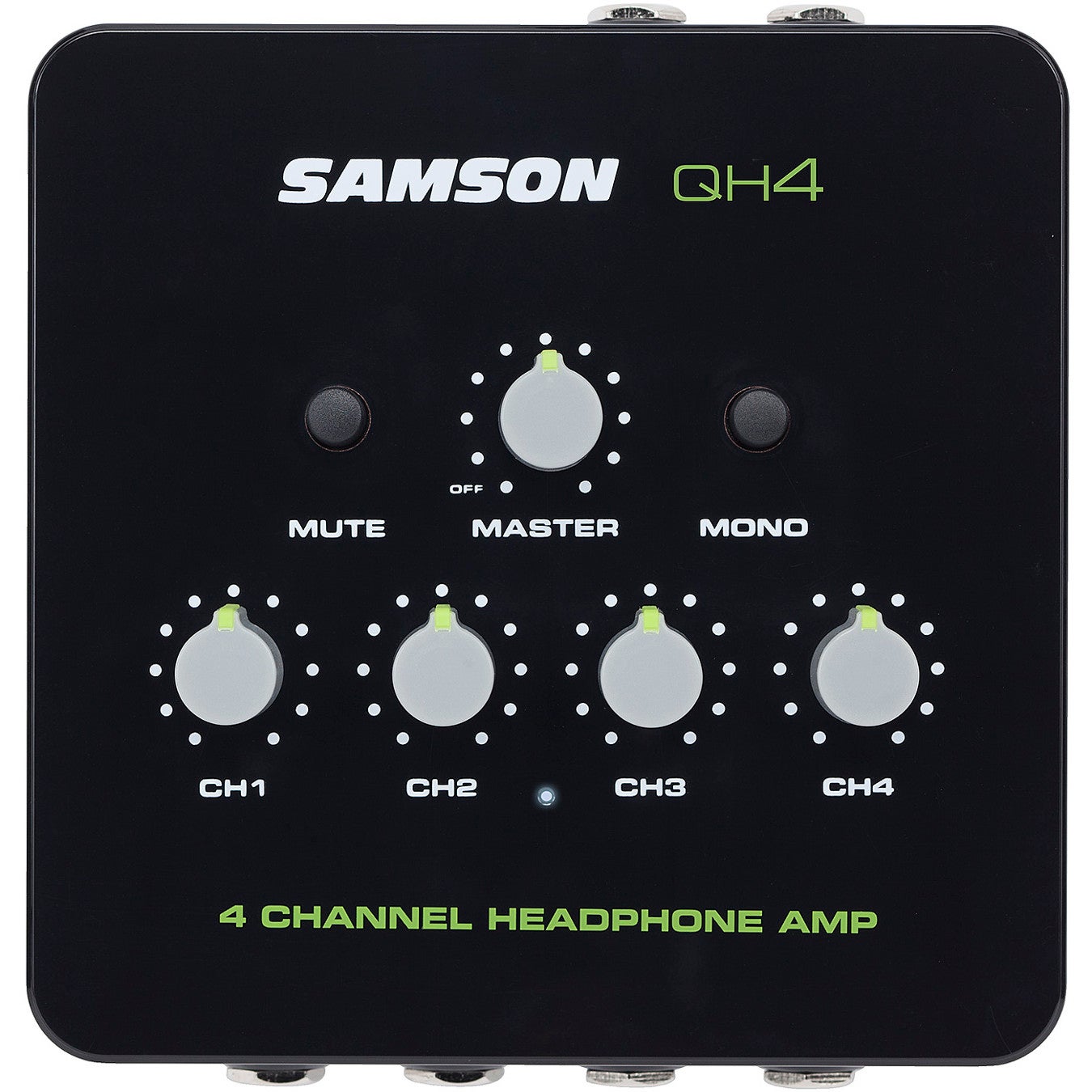 Samson QH4 4-kanaals hoofdtelefoon versterker