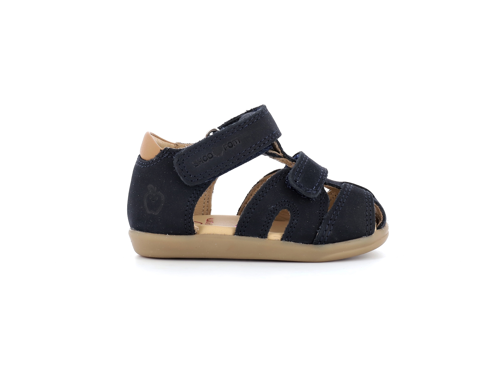 Shoopom-PIKA SCRATCH Nubuck Velours Marine