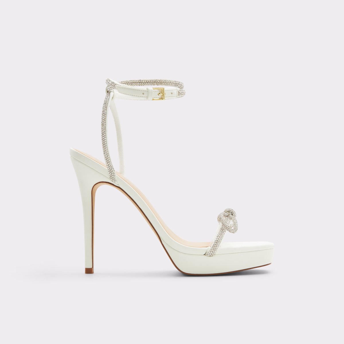 Domenica White Women Strappy Sandals