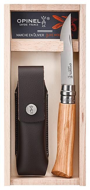 OPINEL - COUTEAU PLUMIER N 8 OLIVIER