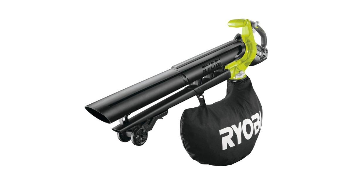 RyobiOBV18 bladzuiger / bladblazer  (Groen/zwart)