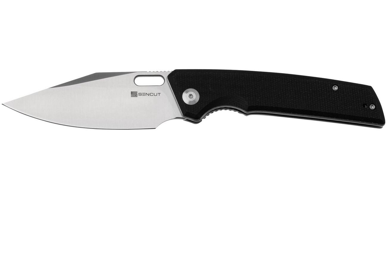 Sencut GlideStrike S23018-4 Black Micarta, zakmes
