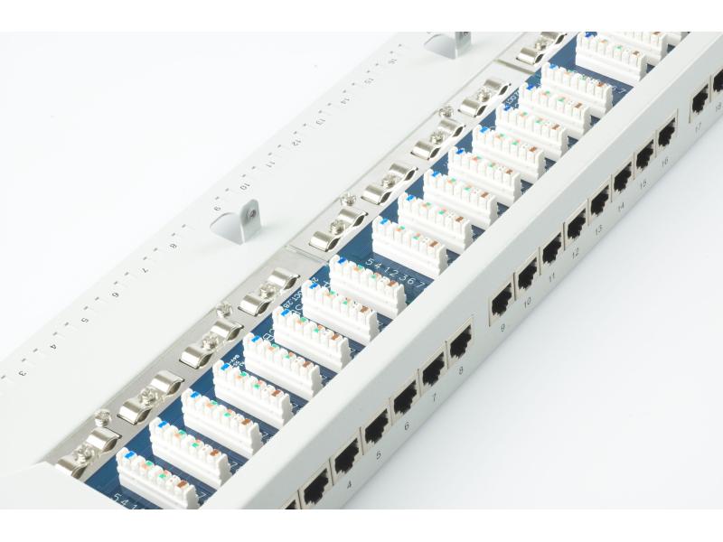 equip Patchpanel 24 Port, LSA, 1HE 19
