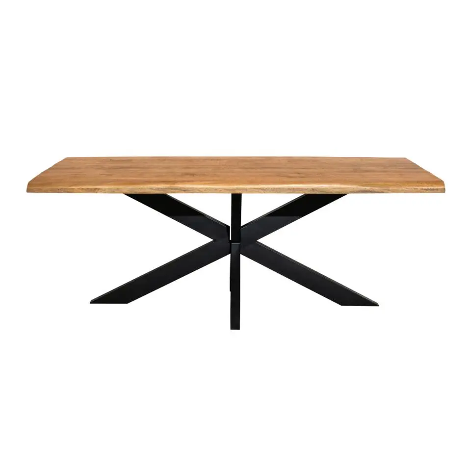 Starfurn - Boomstamtafel Denver - Bruin - 100x240x76 cm