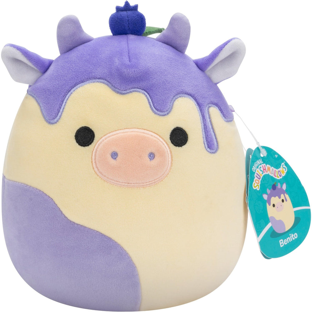 Køb Squishmallows 19 Cm P22 Benito Cow