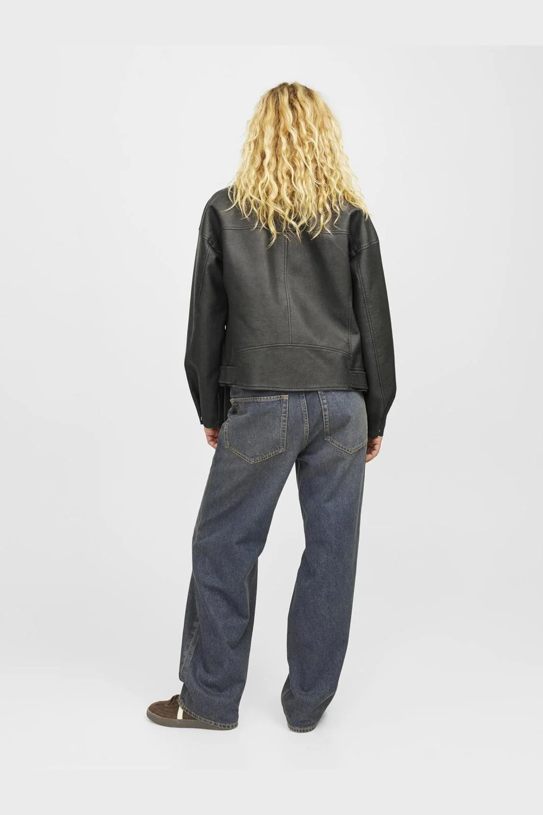 Jjxx Jxfrida Washed Biker Jkt Ln