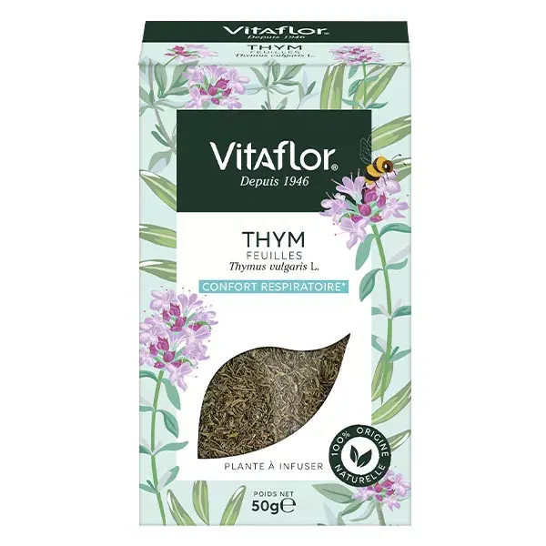 Infusão de folhas de tomilho Vitaflor 50g