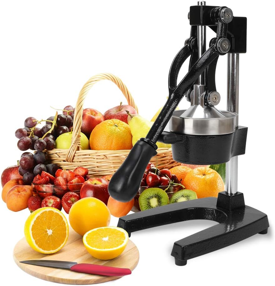 Presse-Agrumes Professionnel manuelle noir Vendos85