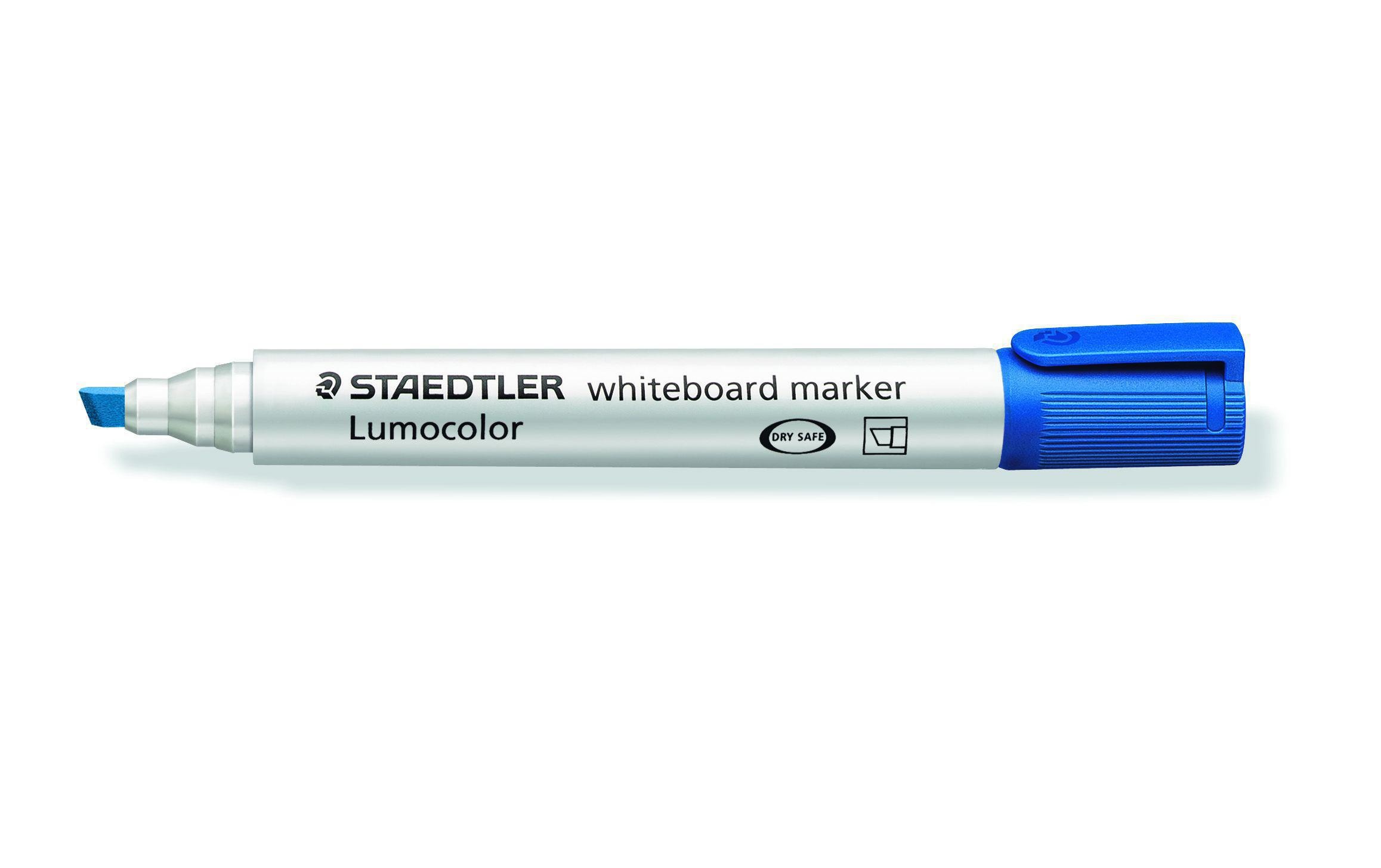 Whiteboard-Marker Lumocolor 351 Blau, KeilspitzeMarker für Whiteboards