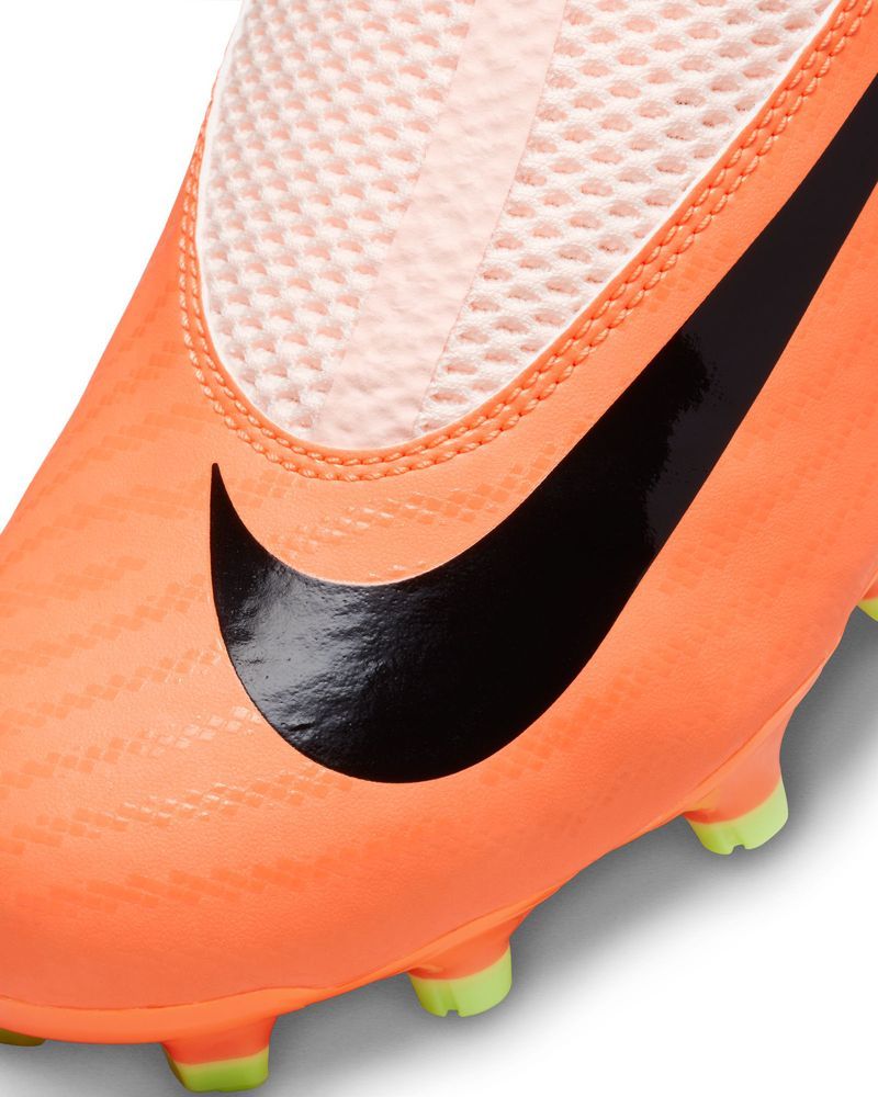 Chaussures de football Nike Phantom GX Academy FG/MG Orange pour enfant