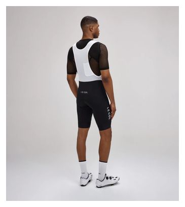 Sous Maillot Manches Courtes Unisexe Le Col Mesh Pro Noir