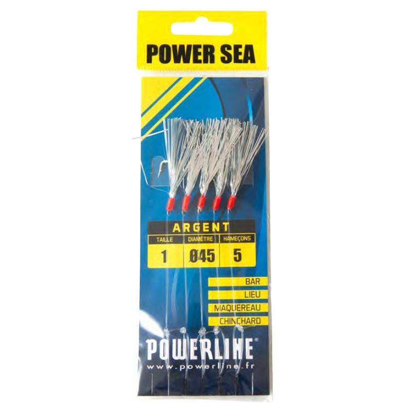 Train De Plumes Powerline Power Sea Argent