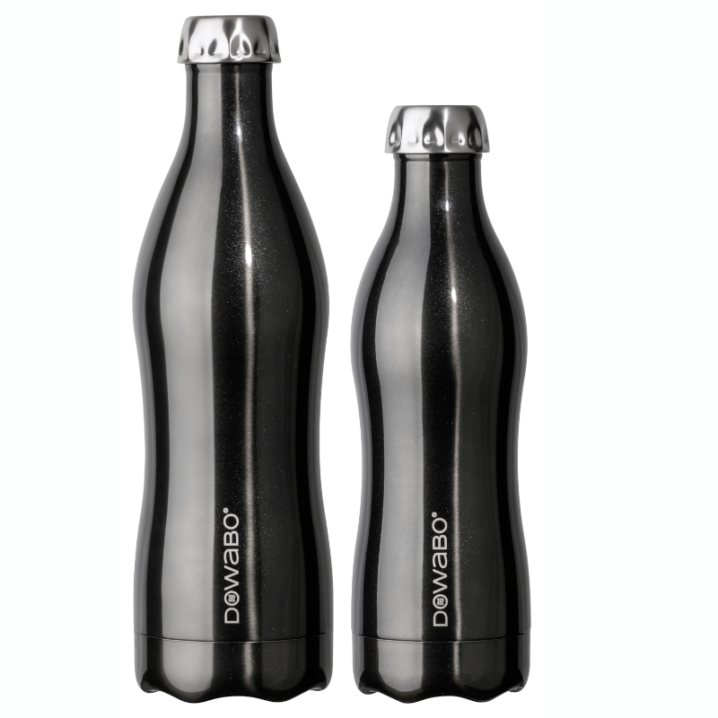 Dowabo Metallic Collection 750 ml thermosfles - Blue