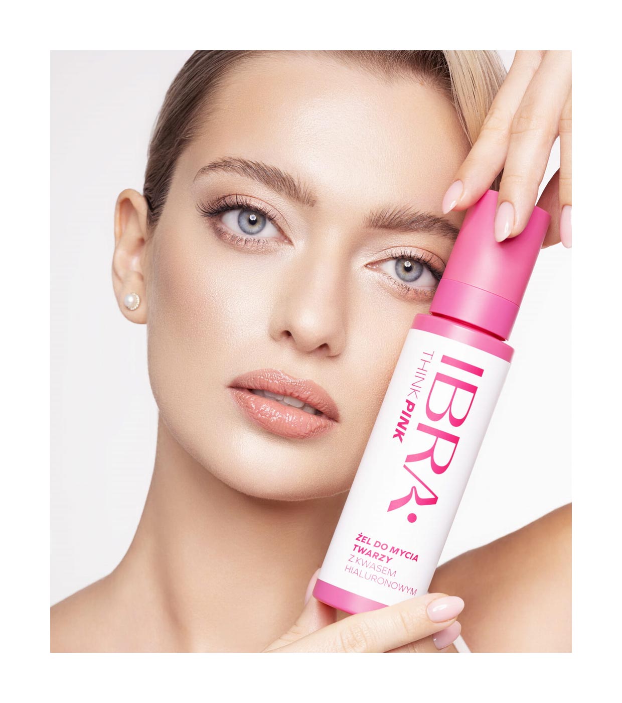 Ibra - *Think Pink* - Gel de limpeza facial com ácido hialurônico