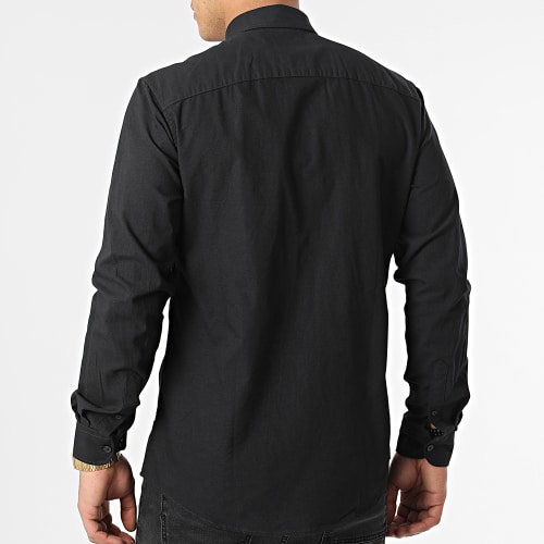 Chemise Manches Longues Alvaro Noir