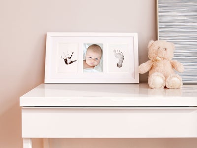 Pearhead Babyprints Fotoramme Blekk, Hvit