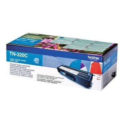 Brother TN320 - cyan - cartouche laser d'origine