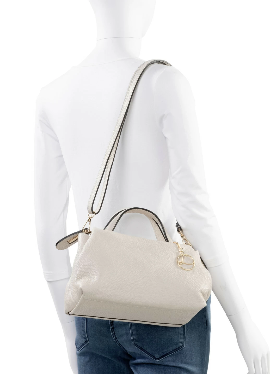 Laurina Tasche aus genarbtem Kalbleder